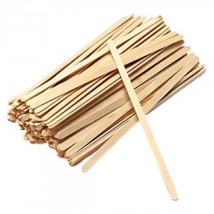 MEZCLADOR DE CAFE x 500u MADERA 11cm